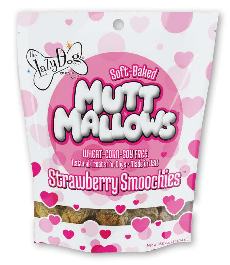 Mutt Mallows-Strawberry Smooches